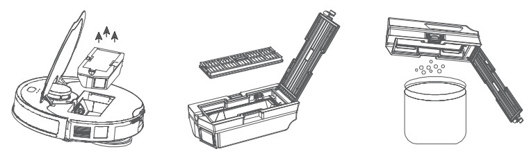 Yunli Digital YUNLI01 Robot Vacuum Cleaner - Dust Bin