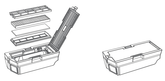 Yunli Digital YUNLI01 Robot Vacuum Cleaner - Fiters1
