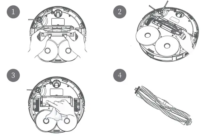 Yunli Digital YUNLI01 Robot Vacuum Cleaner - Fiters2