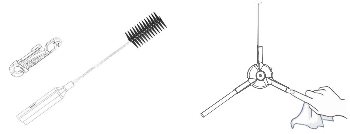 Yunli Digital YUNLI01 Robot Vacuum Cleaner - Side Brush