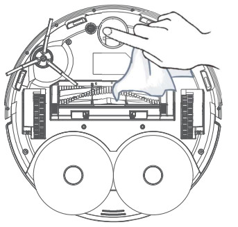 Yunli Digital YUNLI01 Robot Vacuum Cleaner - Universal Wheel