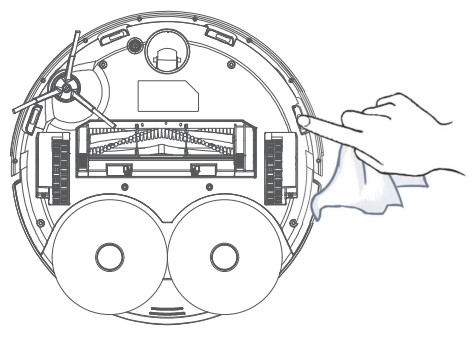 Yunli Digital YUNLI01 Robot Vacuum Cleaner - sensor