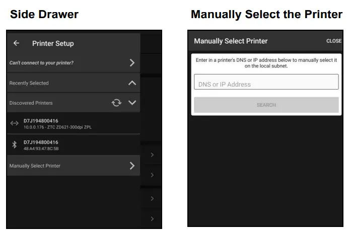 ZEBRA Printer Setup Utility for Android with Security Assessment Wizard - Figure 5