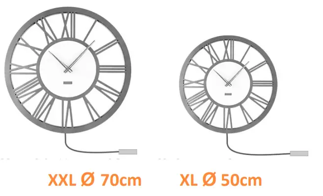 ZEN LED ROMA LEGNA LED Wall Clock 1