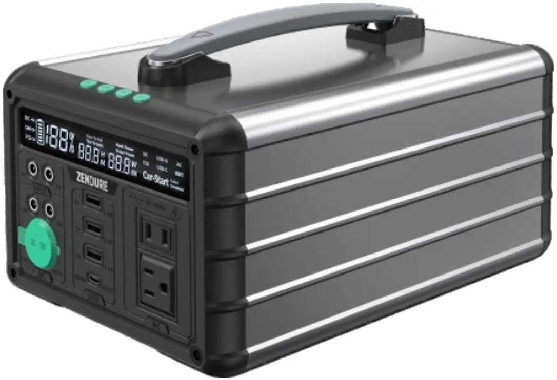 ZENDURE SuperBase 600M Portable Power Station 607Wh Battery Capacity
