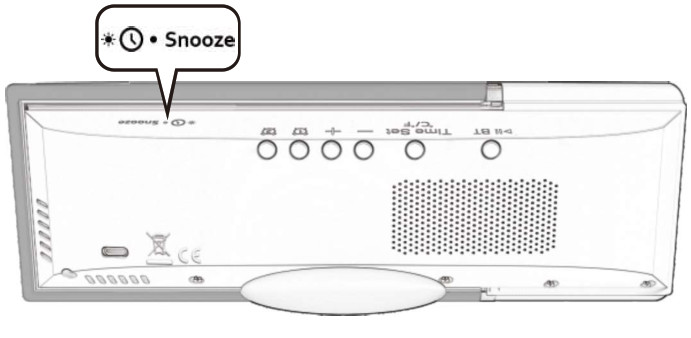 ZHENGHEXING S801 Bluetooth Alarm Cock with Temperature and Humidity - Alarm clock5