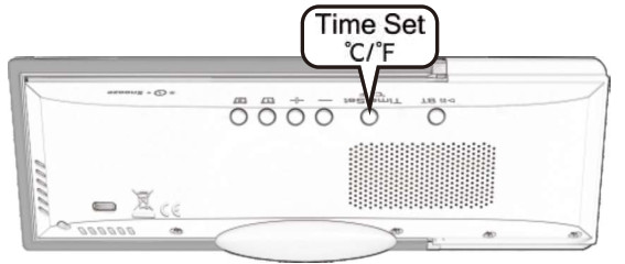 ZHENGHEXING S801 Bluetooth Alarm Cock with Temperature and Humidity - Display unit