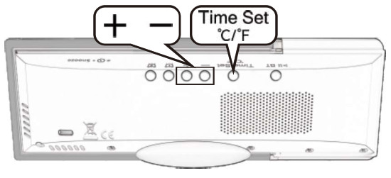 ZHENGHEXING S801 Bluetooth Alarm Cock with Temperature and Humidity - Display unit1