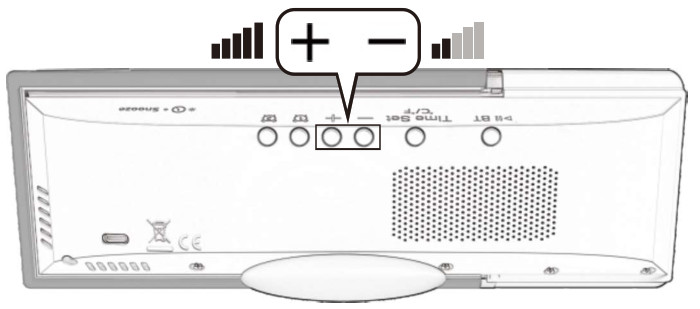 ZHENGHEXING S801 Bluetooth Alarm Cock with Temperature and Humidity - Display unit4