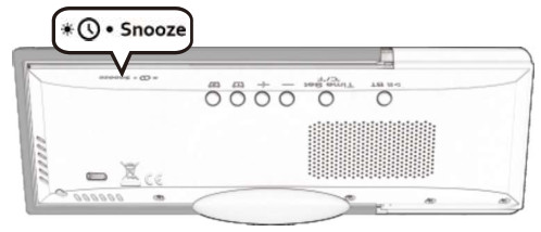 ZHENGHEXING S801 Bluetooth Alarm Cock with Temperature and Humidity - Display unit5