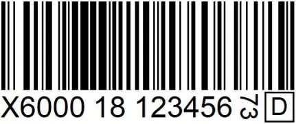 ZKTeco VS3070 - Bar code 40
