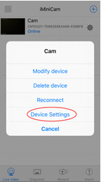 settings