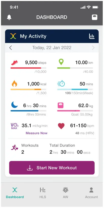 actxa AX H210 00 Spark Plus Activity Tracker - Flash