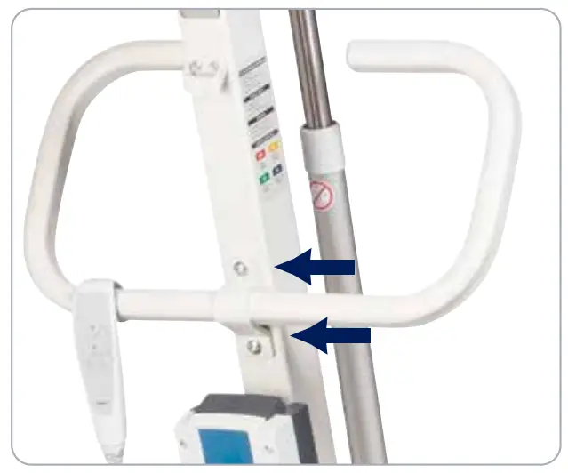 aidacare Aspire A205 Aluminium Patient Lifter - Unpack 4