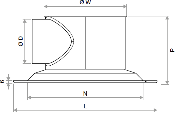aldes TWISTED 850 High Induction Twisted Helicoidal Air Jet Diffuser 03