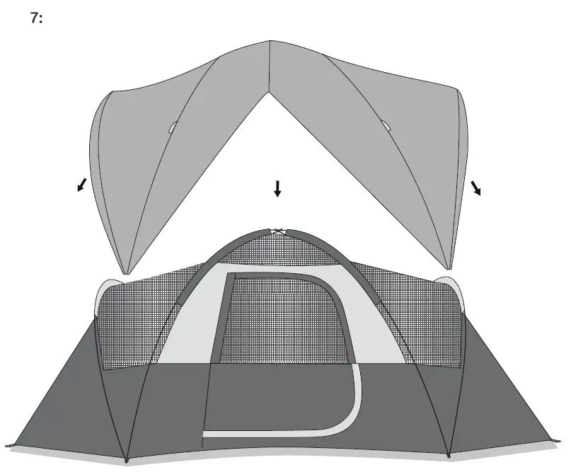 amazon basics B0785MRPH6 8 Person Tent 8