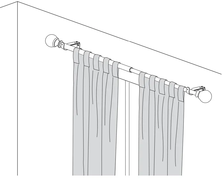 amazon basics B07Q1DL12H Curtain Rod -
