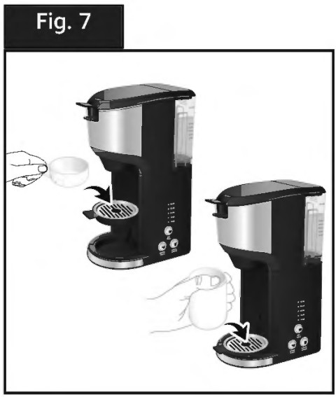 amazon basics B08NTPSPNM Dual Brew Single Serve Capsule Coffee Maker - fig 5