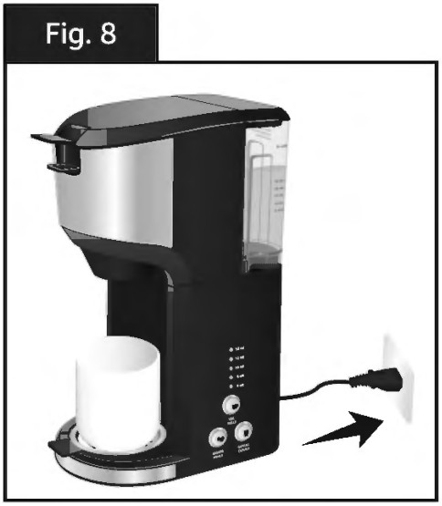 amazon basics B08NTPSPNM Dual Brew Single Serve Capsule Coffee Maker - fig 6