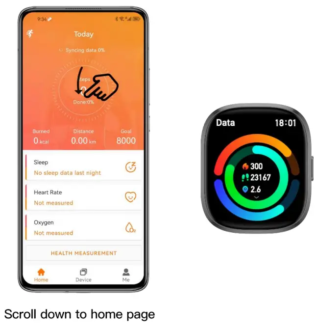 anyloop Smart Watch for Men and Women - weather