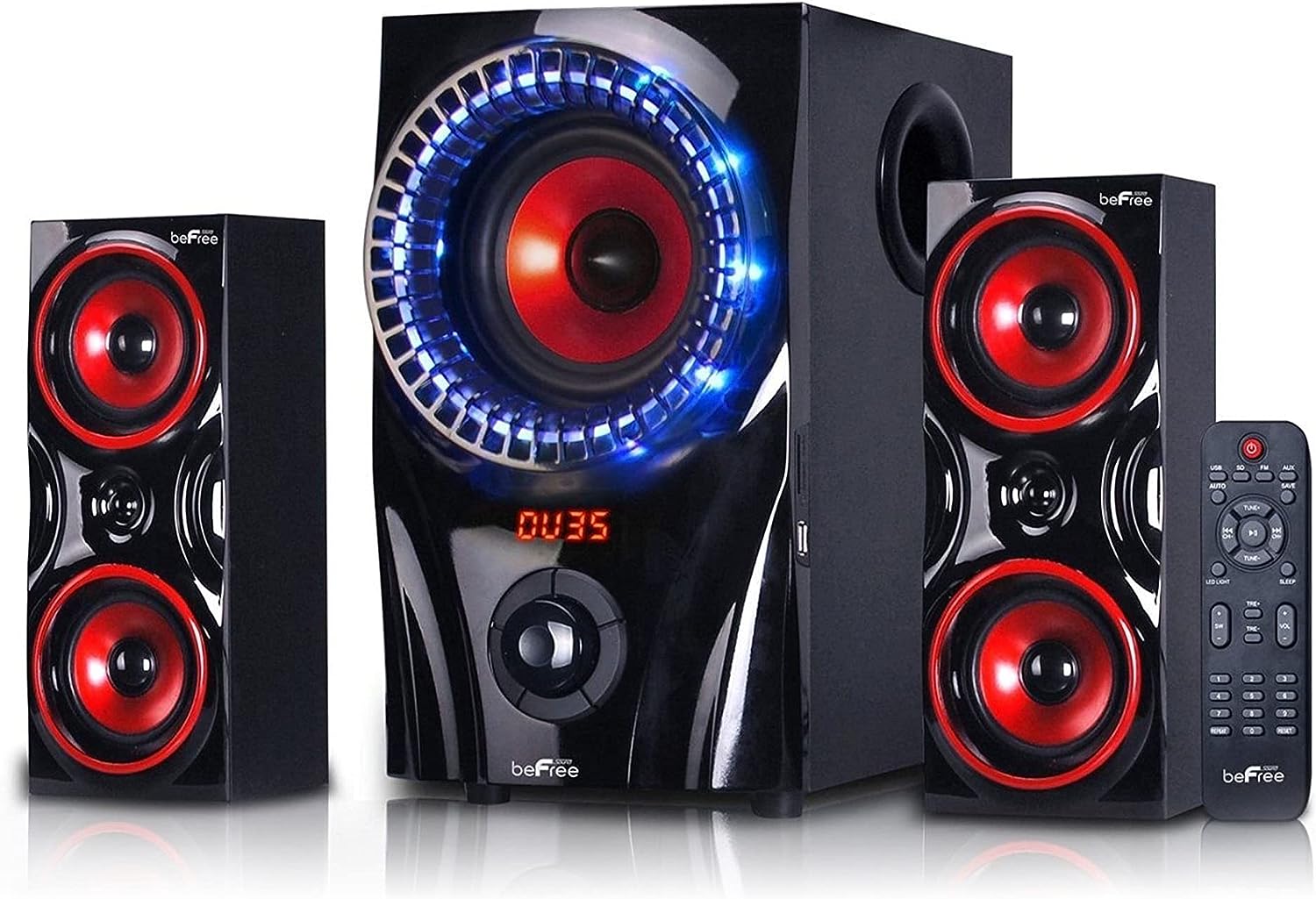 beFree Sound BFS-2.1 Bluetooth Speaker System-product