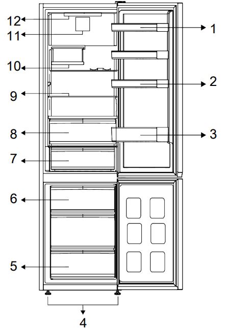 beko-B5RCNE366HG-Refrigerator (6)