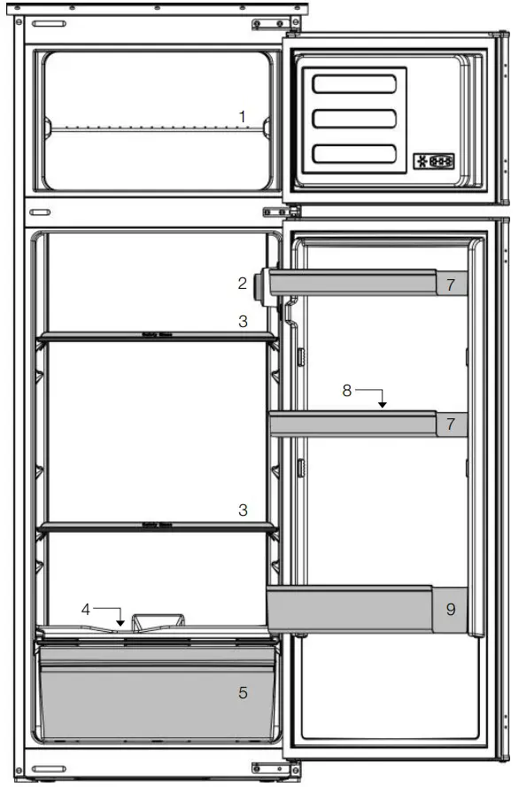 beko BDSA250K4SN Refrigerator - Your refrigerator