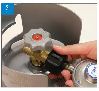 companion FSD Portable Low Pressure 2 Burner Stove - gas cilyinder
