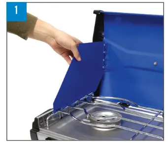 companion FSD Portable Low Pressure 2 Burner Stove - step 1