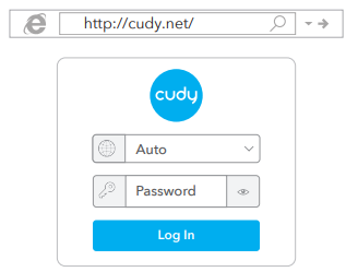 cudy LT500 Outdoor Wi Fi Router - login