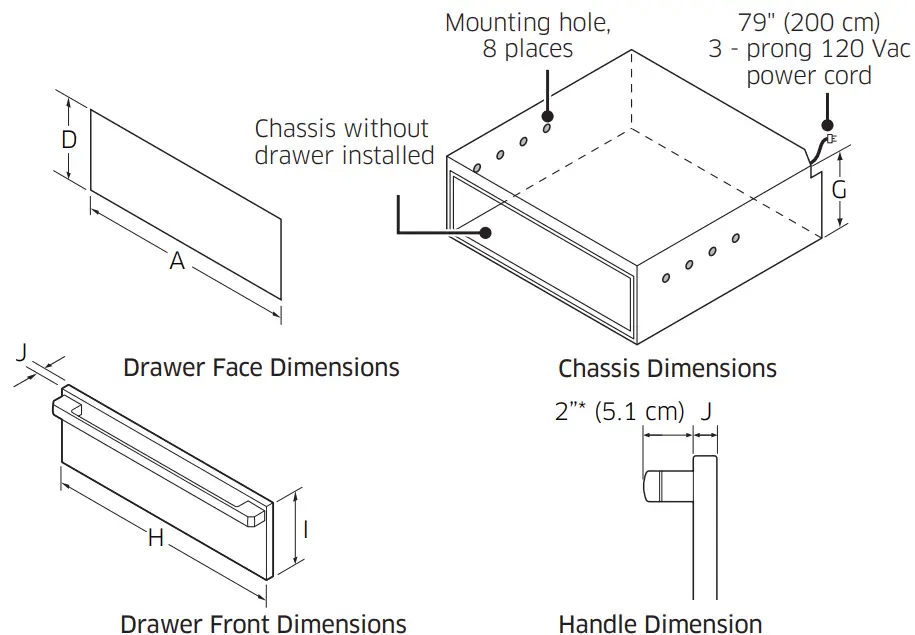 dacor DWR30U900W Warming Drawer - Planning1