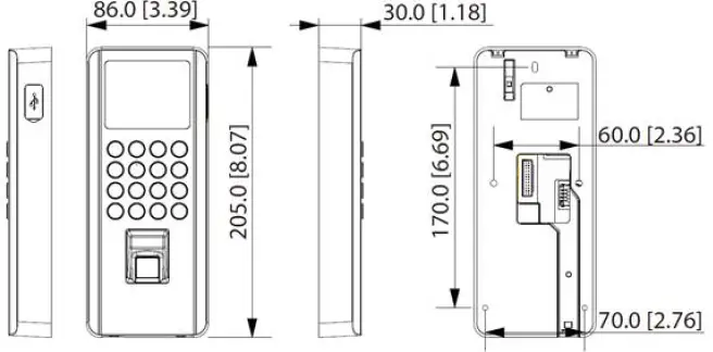 dahua -ASI2212J-D -Access -Standalone- Control - 02
