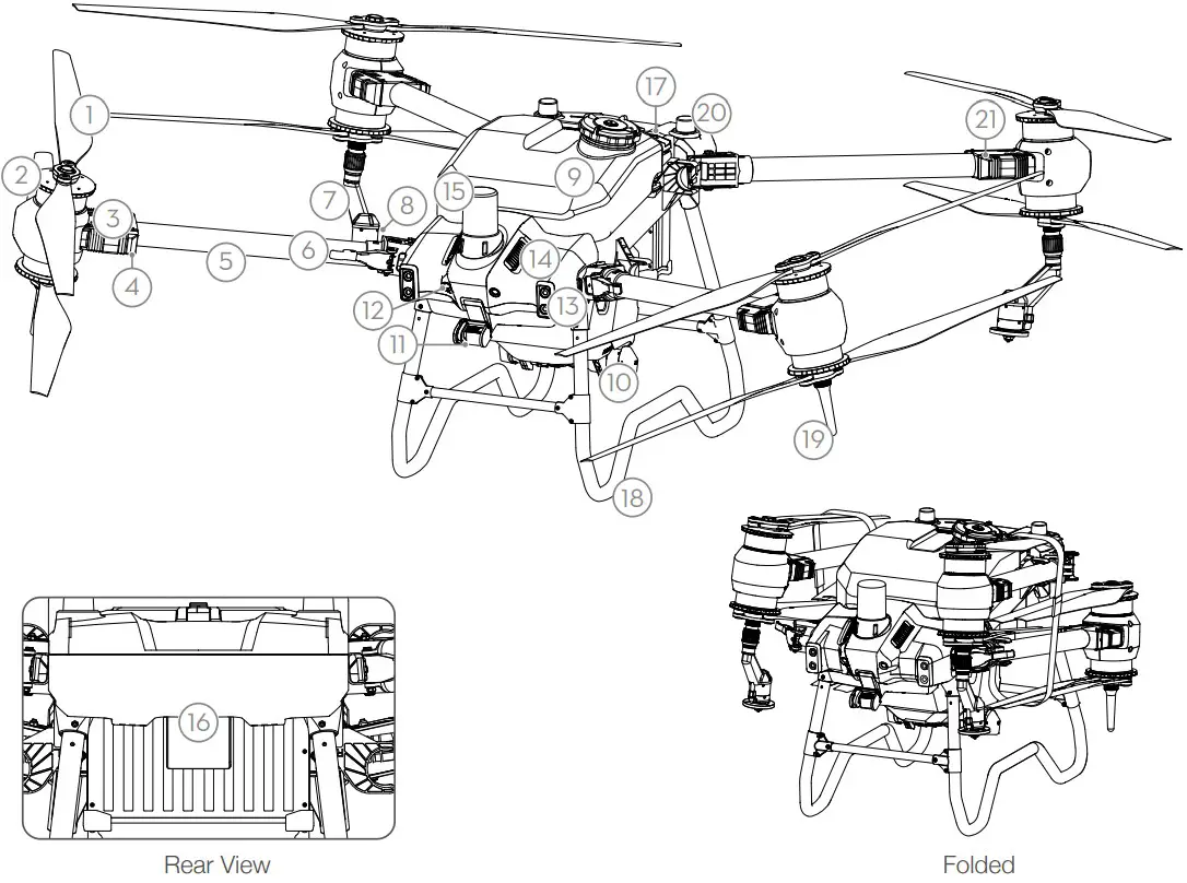dji Agras T40 Agriculture Drone - Figure 9