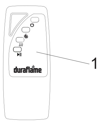 duraflame DFI021ARU-05 Electric Log Set Heater - REPLACEMENT PARTS