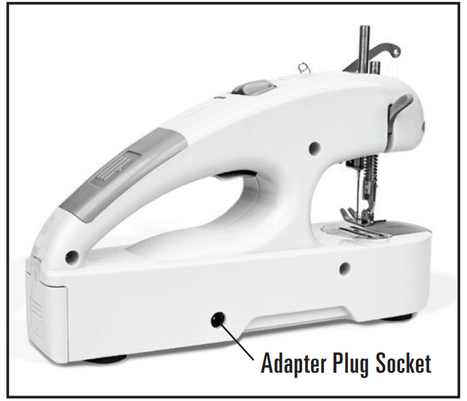 dynollc 01774 Handheld Sewing Machine - Adapter Plug Socket