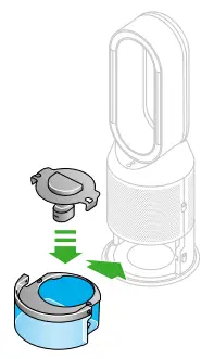 dyson Purifier Humidify Plus Cool Humidifier - water tank2