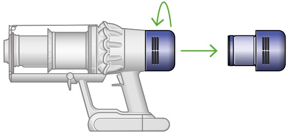 dyson V15 Detect Cordless Vacuum Cleaner - Wand 14