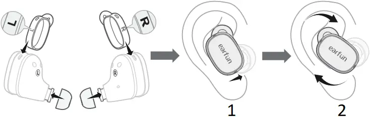 earfun Free Pro 3 Noise Cancellation Earbuds - b1