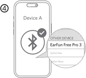 earfun Free Pro 3 Noise Cancellation Earbuds - e10