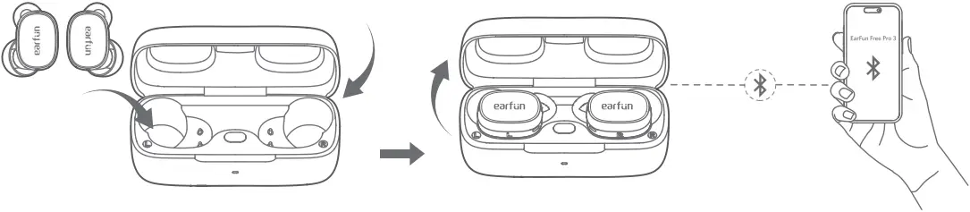 earfun Free Pro 3 Noise Cancellation Earbuds - e2