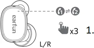 earfun Free Pro 3 Noise Cancellation Earbuds - f8