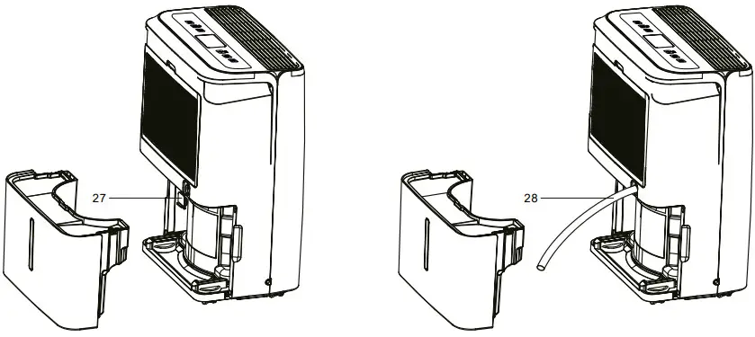 eeese 2567 Emma Dehumidifier - Drainage