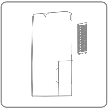 eeese 2568 WiFi Emma Dehumidifier - Cleaning the Pre Filter