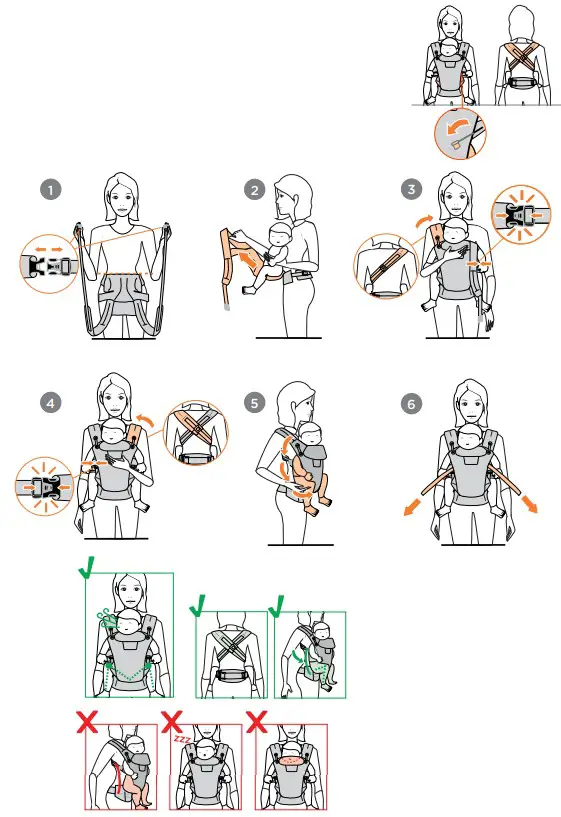 ergobaby Omni Breeze Baby Carrier - figure 15