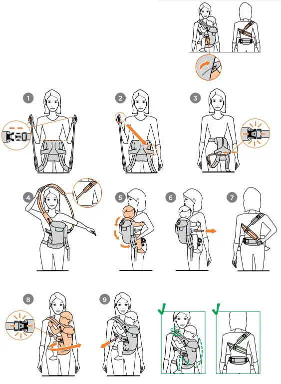 ergobaby Omni Breeze Baby Carrier - figure 17