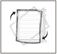 eta 275090000E Refrigerator Fridge Freezer - REVERSE DOOR 15