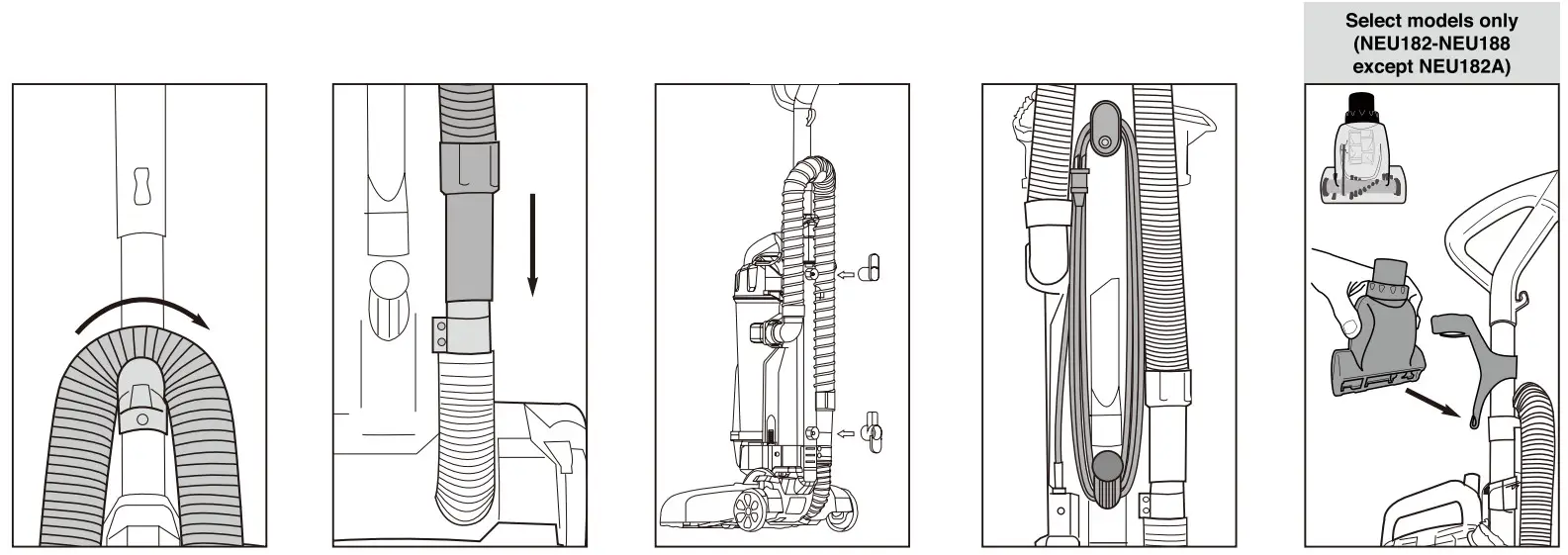eureka NEU180 Series Speed Multi Surface Lightweight Upright Vacuum - Fig 6