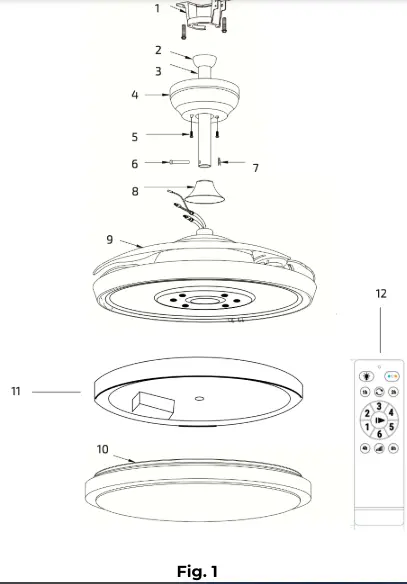 evvo-V450-Invisible-450-Ceiling-Fan- (2)