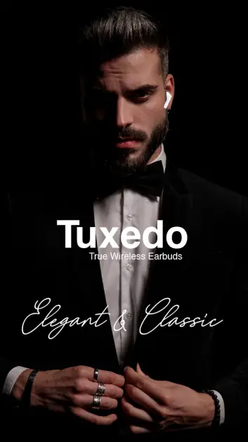 fingers 32 Tuxedo True Wireless Earbuds - fig