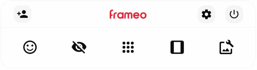 frameo 101F WiFi Digital Photo Frame - Navigating your Frameo